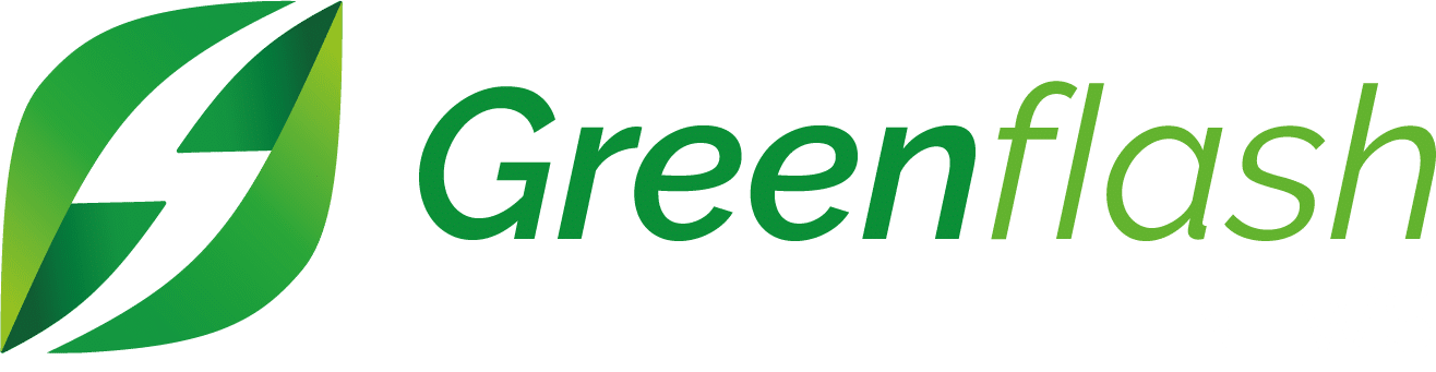 Green Flash CHARGE Logo Green